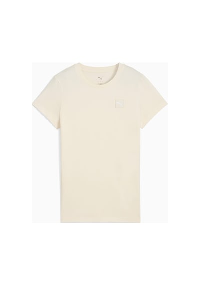 Puma Essentials Elevated Kadın Krem Tişört 690894-99 Krem