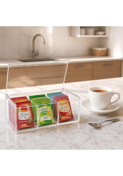 Lirazon 6 Bölmeli Plastik Çay Kutusu Şeffaf Kapaklı, Gıda Dostu, Düzenleyici Kutu, Baharat/çerez/şeker Saklama Kabı Mutfak Organizeri Sku: Smgstk2c716eaf81 Açık Lirazon 6 Bölmeli Plastik Çay Kutusu Şeffaf Kapaklı, Gıda Dostu, Düzenleyici Kutu, Baharat/çerez/şeker Saklama Kabı Mutfak Organizeri Sku: Smgstk2c716eaf81 Açık