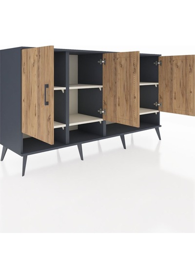 Kronos Konsol 6 Raflı 4 Kapaklı 176x59x99 Antrasit-çam/aytaşı Atlas Çam/aytası - Antrasıt Kronos Konsol 6 Raflı 4 Kapaklı 176x59x99 Antrasit-çam/aytaşı Atlas Çam/aytası - Antrasıt