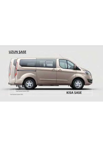 Ford Custom Uzun Şase Tavan Çıtası