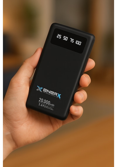 Enerx Enr-p20dc 20.000 Mah 2.1 A Dahili Kablolu Powerbank