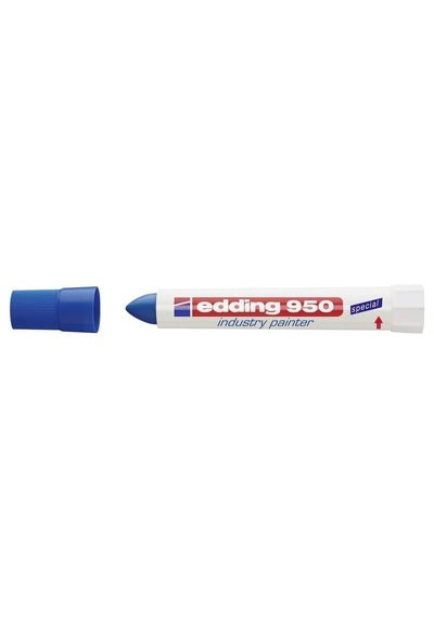 950 Endüstri Markörü - Beyaz - 1 Kalem - 10 Mm Yuvarlak Uç