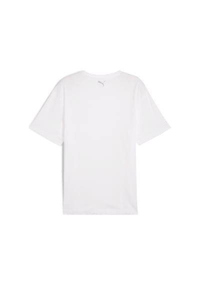Puma 52657002 M Graphics Train Relaxed Tee Erkek Spor Tişört Beyaz