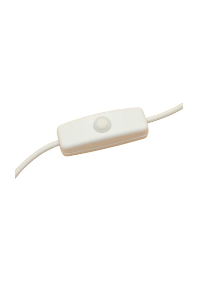 2 Amper Swich Li Usb Erkek Kablo 1 Metre Anahtarlı Açık Uçlu Beyaz Usb Kablo