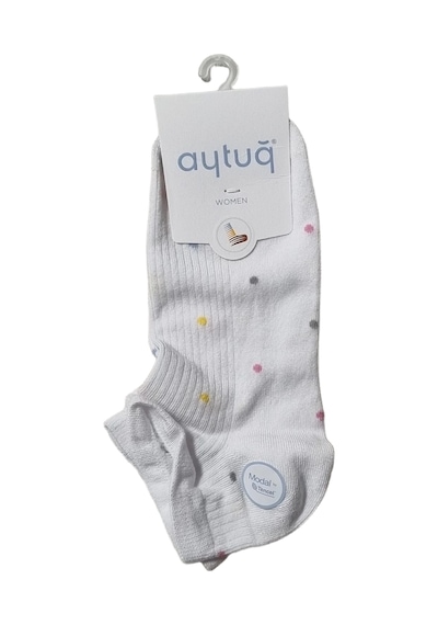 Moda Dua Aytuğ 33290 Kadın Modal Patik Çorap Çok Renkli