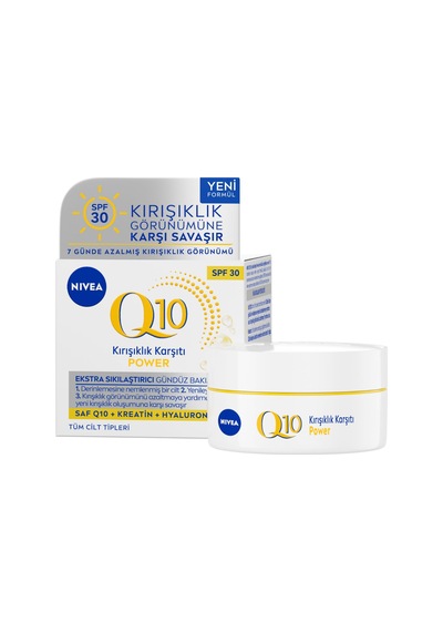 Nıvea Q10 Power Kırışıklık Karşıtı Gündüz Yüz Kremi Spf30 50 Ml,y