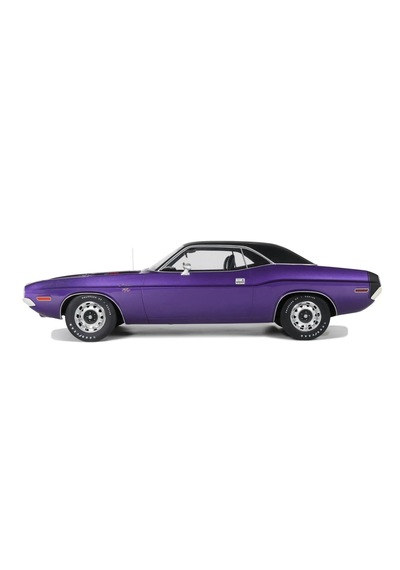 1:12 Otto 1970 Dodge Challenger R/t Plum Crazy 1500 Limitli