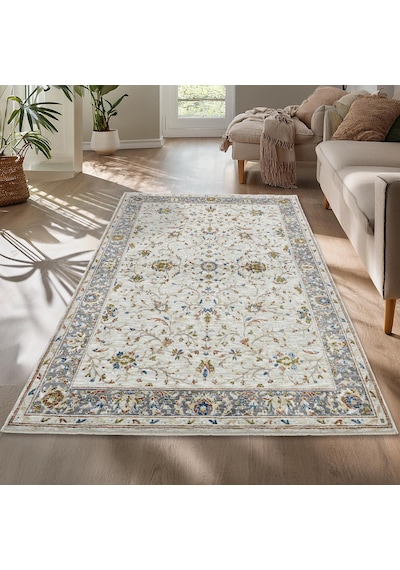 Motto Vintage Modern Dokuma Halı Oturma Odası Salon Halısı Y961d Wv15