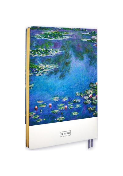 Episode Ciltli Gallery Xl 88 Yp. Defter - Monet Water Lilies Çok Renkli