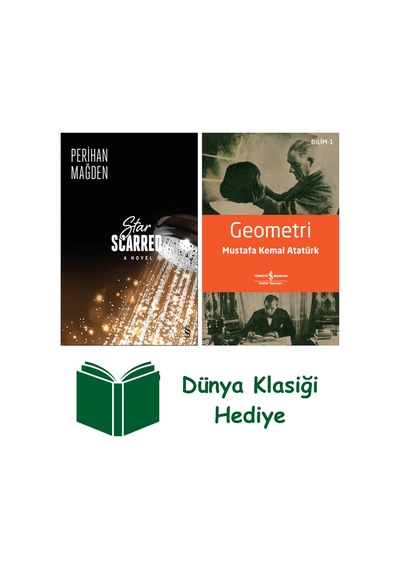 Star Scarred A Novel + Geometri + Dünya Klasiği Hediye