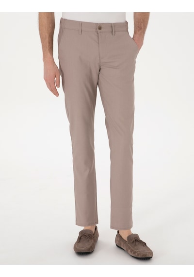Pierre Cardin Erkek Koyu Bej Pantolon Kanvas-chino 50308092-vr088 KOYU BEJ