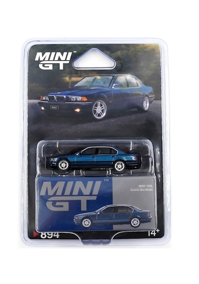 Mini Gt Bmw 750ıl Sorrento Bluemetallic Blister Paket 894 1/64
