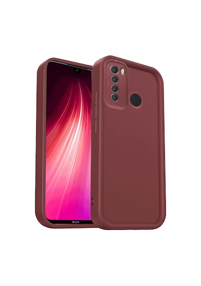 Newface Xiaomi Redmi Note 8 Kılıf Viera Silikon - Bordo