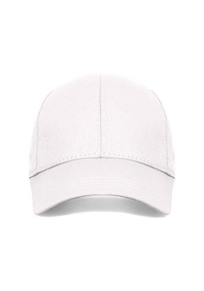 Eke Tekstil Unisex Beyaz Renk Beyzbol Şapka - Unisex Beyaz
