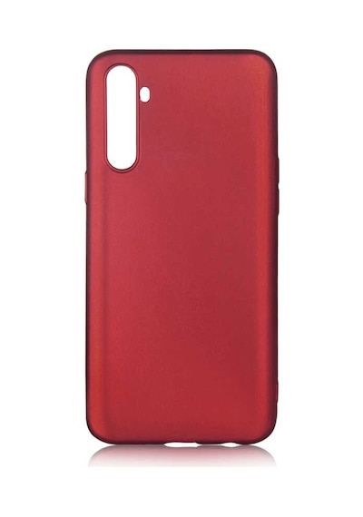Noktaks - Realme 6 Pro Uyumlu - Kılıf Mat Soft Esnek Premier Silikon Kapak - T13285 - Mürdüm Mürdüm