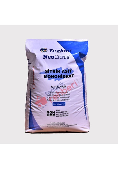 Sitrik Asit Monohidrat 25 KG