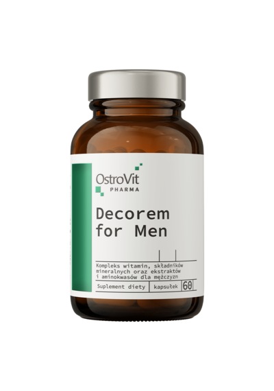 Ostrovit Pharma Decorem For Men 60 Kapsül Erkeklere Özel Takviye Edici Gıda