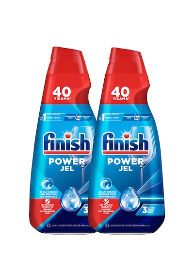 Finish Bulaşık Makinesi Deterjanı Jel 1 L x 2