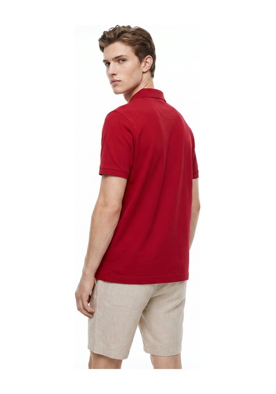 Dockers Kırmızı Erkek Regular Fit Polo T-shirt D261002 Bordo