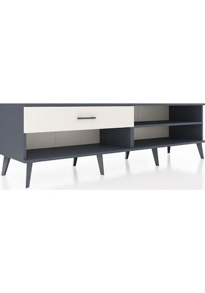 Hyperion Tv Ünitesi Tek Raflı Tek Çekmeceli 176x44x51 Antrasit-antrasit/aytaşı Antrasıt/aytası Hyperion Tv Ünitesi Tek Raflı Tek Çekmeceli 176x44x51 Antrasit-antrasit/aytaşı Antrasıt/aytası