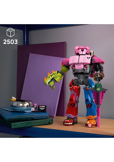 LEGO® Fortnite® Meka Takım Lideri 77078 - Yetişkinler için Koleksiyonluk Video Oyunu Figürü Yapım Seti (2503 Parça)