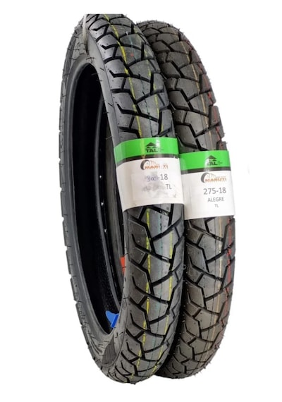 Maruti Tyres 275-18 Ve 300-18 Tl Dubleks Motosiklet Lastiği