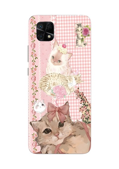 Xiaomi Redmi 10c Silikon Desen300 Çok Renkli