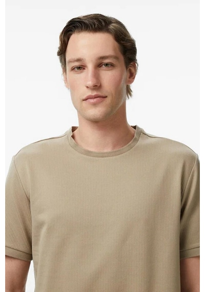 Nautica Erkek Bej Regular Fit T-shirt-15333