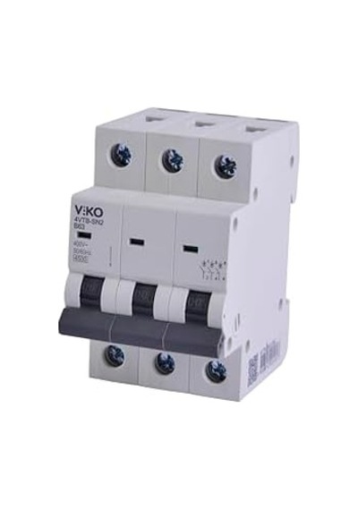 4vtb-3b63 Otomatik Sigorta 4,5ka B Tipi 3 Kutup 63a