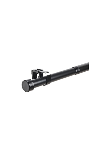 Ikea Bekräfta Perde Çubuğu Seti , Siyah, 120-210 Cm 28 Mm