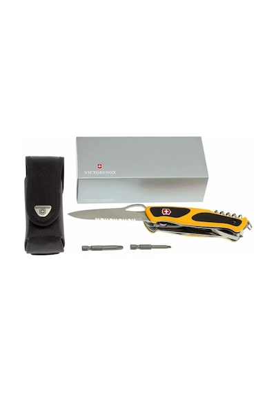 Victorinox Rangergrip Botsman 0.9798.mwc8 İsviçre Kamp Çakısı Sarı - Siyah