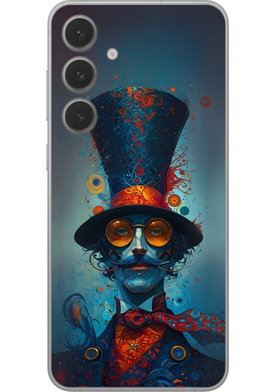 Samsung Galaxy S24plus Uyumlu Şeffaf Kılıf Tablo 3 Tasarımlı