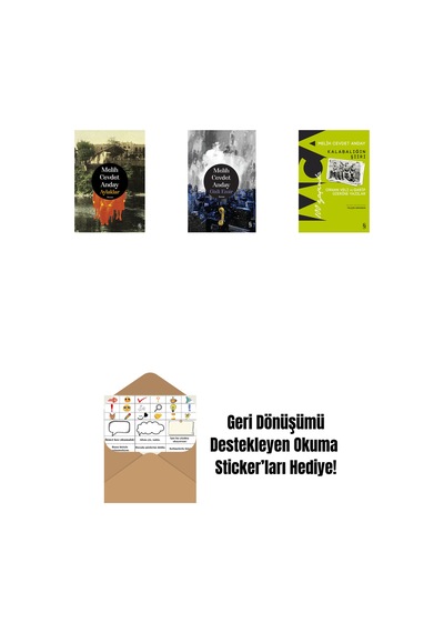 Aylaklar Ciltli + Gizli Emir Ciltli + Kalabalığın Şiiri + Okuma Sticker'ları