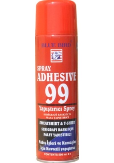 Blue Bird Nakış Yapıştırıcı Spray Adhesive 99 Blue Bird Nakış Yapıştırıcı Spray Adhesive 99
