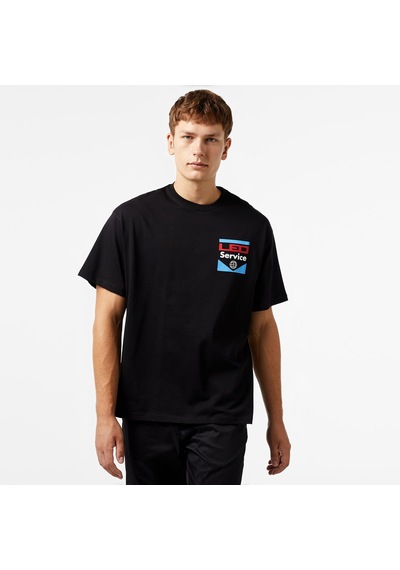 Leo Service Erkek Siyah T-shirt