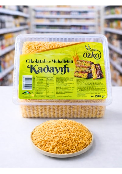 Kavrulmuş Çıtır Kadayıf - Dubai Çikolatası Ve Muhallebi İçin 200 Gr Kavrulmuş Kadayıf