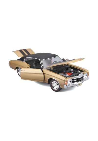 1/18 1971 Chevrolet Chevelle Ss 454 Sport Coupe Altın 31890-3