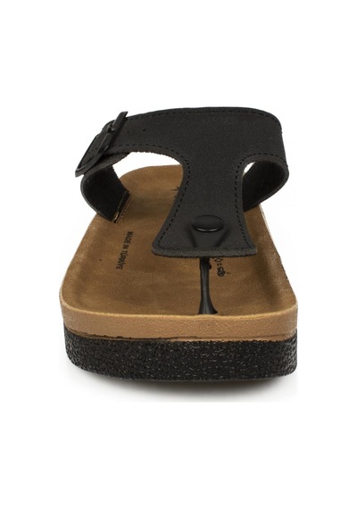 Twigy Ss1060f Tw Aris Parmak Arası Siyah Çocuk Terlik-1574 Ss1060 Siyah
