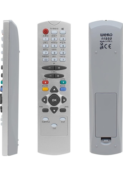 Weko Kr Vestel Uyumlu Dıgıturk Dcr Rc 2540 Beyaz Uydu Kumandası 11950 7864
