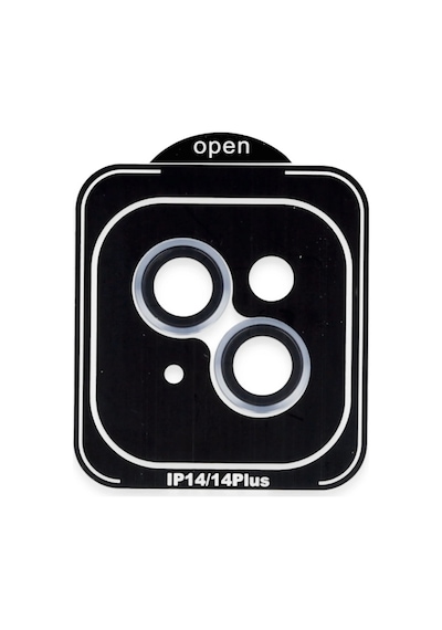 Ilkeshop Joko iPhone Uyumlu 14 Pvd Metal Kamera Lens - Mavi