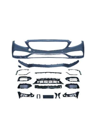 Mercedes C Serisi W205 C63 Amg Ön Tampon Set 2015-2020 Arası Uyumlu 2.model