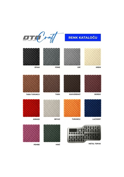 Otocraft Renault Clio 5 2019-2025 Uyumlu Beyaz 3d Havuzlu Eva Oto Paspas Takımı 5 Parça Araca Özel