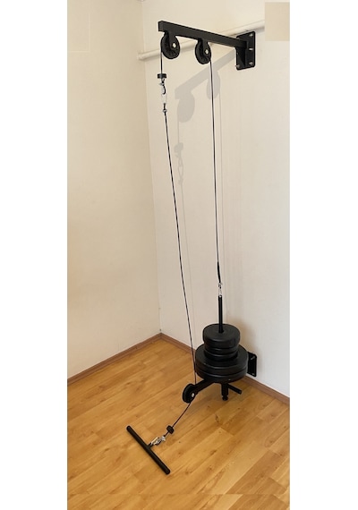 Duvar Tipi Cable Crossover Lat Puldown & Pushdown ,Row ,Biceps ,Triceps Omuz Çalışma Istasyonu