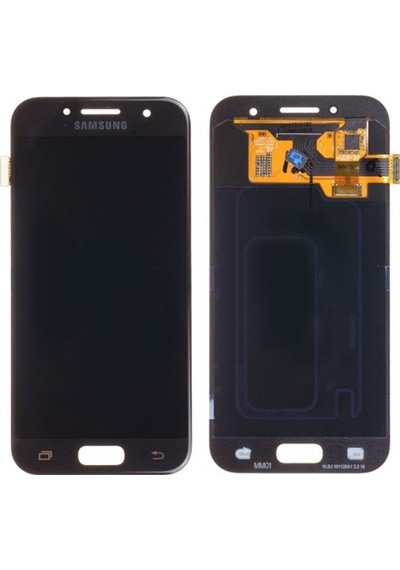 Samsung Galaxy Uyumlu  A320 Lcd Ekran Dokunmatik Siyah
