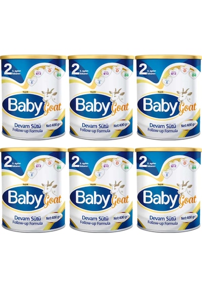 Baby Goat 2 Devam Sütü 400 G 6 Adet