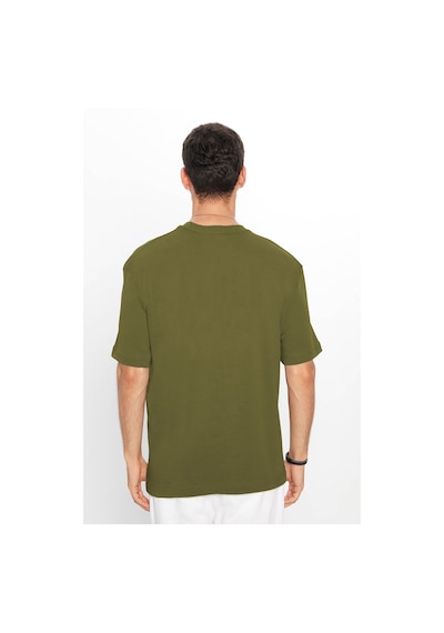 Tudors Unisex Oversize Geniş Kesim %100 Pamuk Yumuşak Dokulu Basic Bisiklet Yaka Haki Tişört-35183 Haki Tudors Unisex Oversize Geniş Kesim %100 Pamuk Yumuşak Dokulu Basic Bisiklet Yaka Haki Tişört-35183 Haki