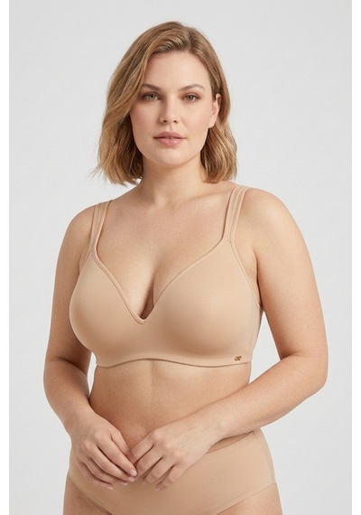 Amarelle Sienna Ten Comfort Bra Büyük Beden Toparlayıcı Sütyen- Balensiz, Dolgusuz, Kalın Askılı Amarelle Sienna Ten Comfort Bra Büyük Beden Toparlayıcı Sütyen- Balensiz, Dolgusuz, Kalın Askılı