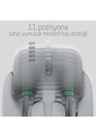 Maxi-Cosi Titan Pro I-Size Adac'lı 9-36 kg Çocuk Oto Koltuğu Authentic Grey