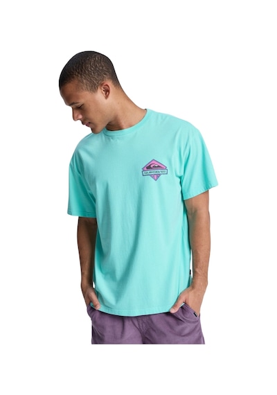 Quıksılver Quiksilver Gh Qs Crystal Jet Erkek Mavi Tişört Aqsk Mavi