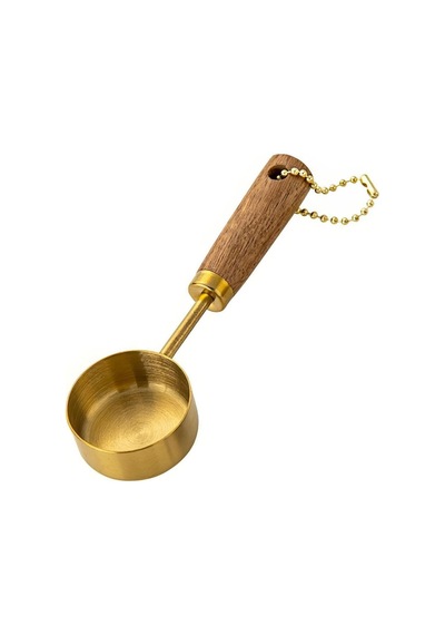 1 Tbsp 15ml Gold Çelik Kahve Şeker Baharat Ölçü Kaşığı Mt147sr